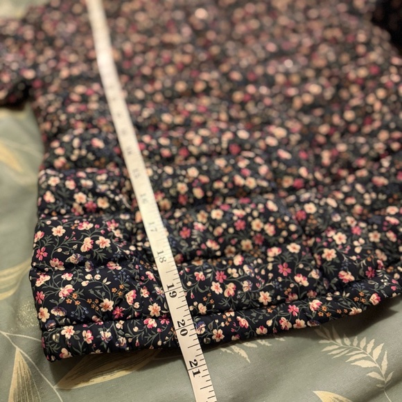 Polo by Ralph Lauren Floral Kids Puffer Jacket - Black and Pink - Picture 7 of 10